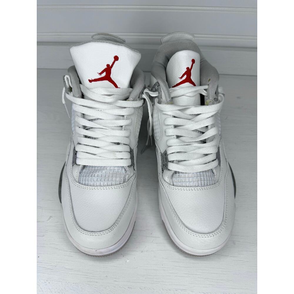 Nike Air Jordan 4 Retro White Cement Reimagined CT8527-100 Men’s Size 9.5 - Picture 3 of 7